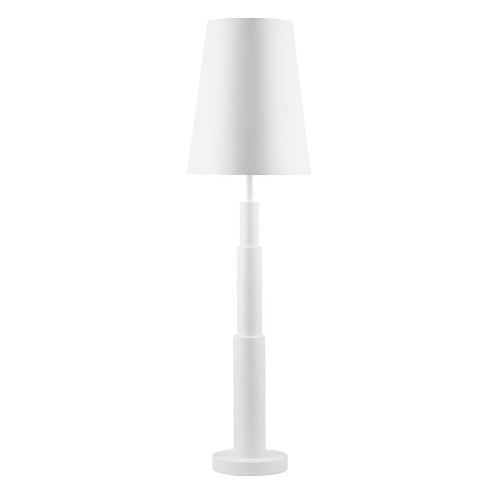 Varaluz 504L06MW Matte White Giustino 6-lt Floor Lamp - Matte White Image 1