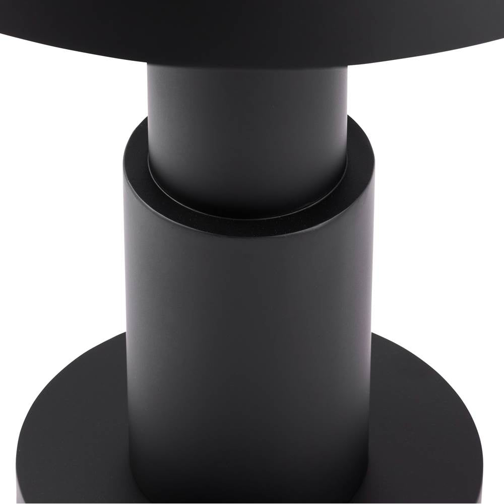 Varaluz 504T03MB Matte Black Giustino 3-lt Table Lamp - Matte Black Image 3