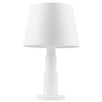 Varaluz 504T03MW Matte White Giustino 3-lt Table Lamp - Matte White Image 5