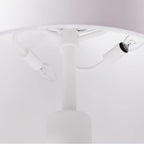 Varaluz 504T03MW Matte White Giustino 3-lt Table Lamp - Matte White Image 3