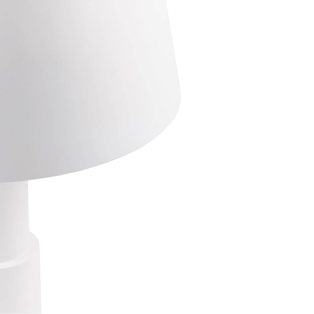 Varaluz 504T03MW Matte White Giustino 3-lt Table Lamp - Matte White Image 2