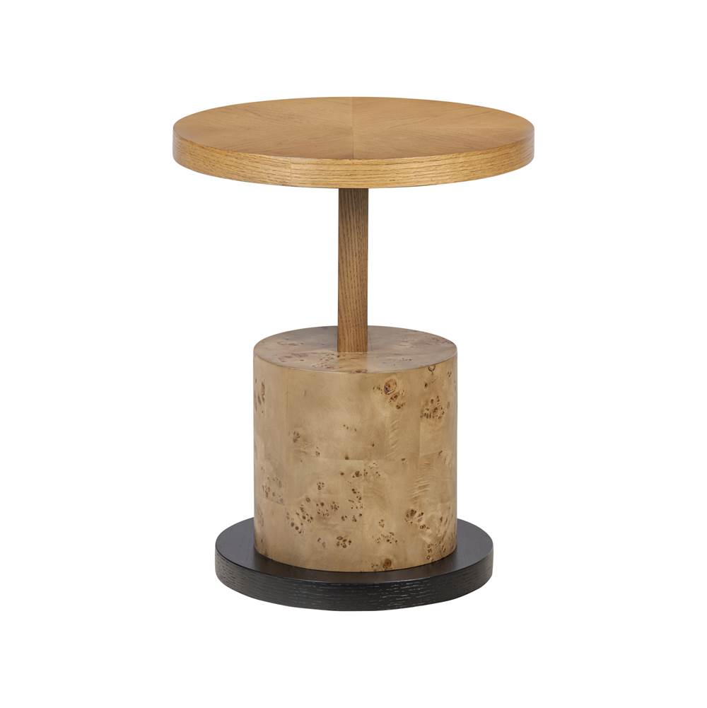 Varaluz 508TA18A Black Oak,Mappa Burl, Poplar,Cherry Eros Side Table - Black Oak/mappa Burl/ Poplar/cherry Image 8