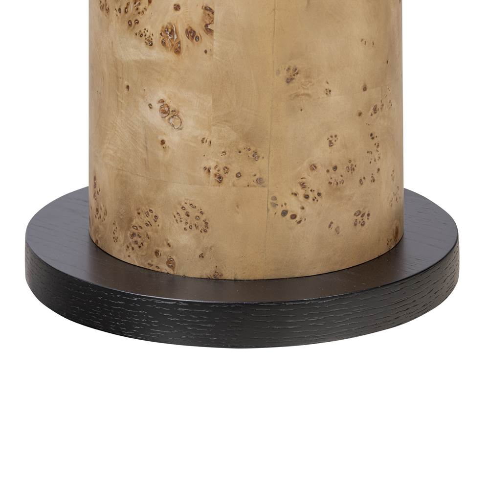 Varaluz 508TA18A Black Oak,Mappa Burl, Poplar,Cherry Eros Side Table - Black Oak/mappa Burl/ Poplar/cherry Image 4