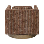 Varaluz 509CH30A Harvest Oak,Geo Fullerton Accent Chair - Harvest Oak/geo Image 8