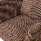 Varaluz 509CH30A Harvest Oak,Geo Fullerton Accent Chair - Harvest Oak/geo Image 3