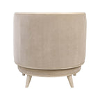 Varaluz 510CH28A Ash Blond,Mushroom Mohair Hayworth Accent Chair - Ash Blond/mushroom Mohair Image 8
