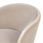 Varaluz 510CH28A Ash Blond,Mushroom Mohair Hayworth Accent Chair - Ash Blond/mushroom Mohair Image 5
