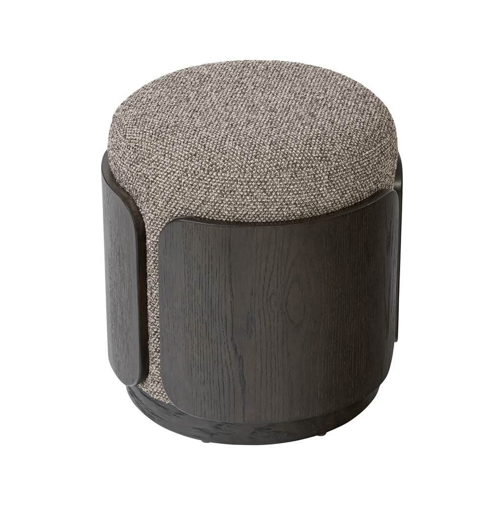 Varaluz 513CH17A Dark Brown Oak,Earth Hutton Ottoman - Dark Brown Oak/earth Image 9