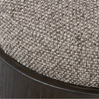 Varaluz 513CH17A Dark Brown Oak,Earth Hutton Ottoman - Dark Brown Oak/earth Image 6