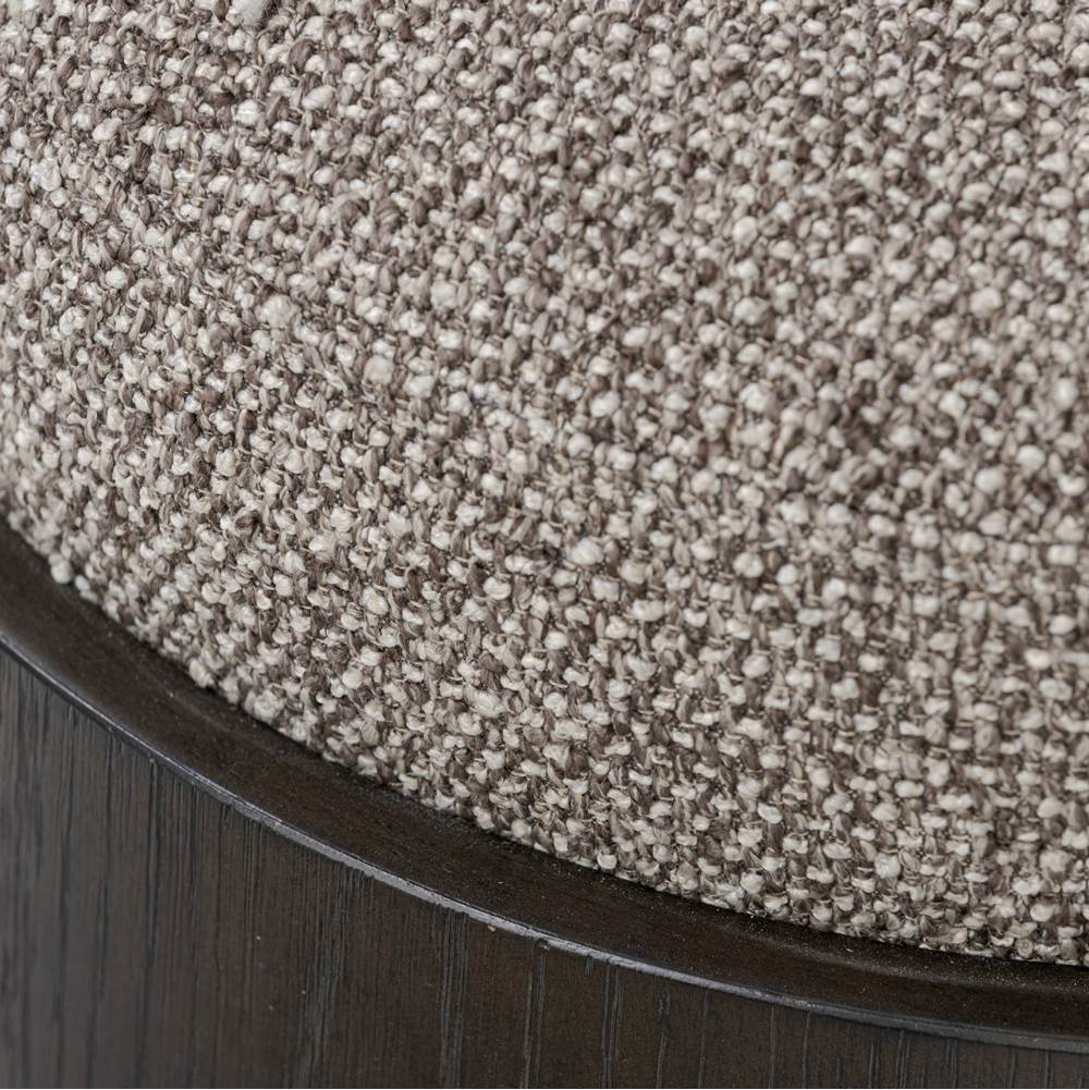 Varaluz 513CH17A Dark Brown Oak,Earth Hutton Ottoman - Dark Brown Oak/earth Image 6