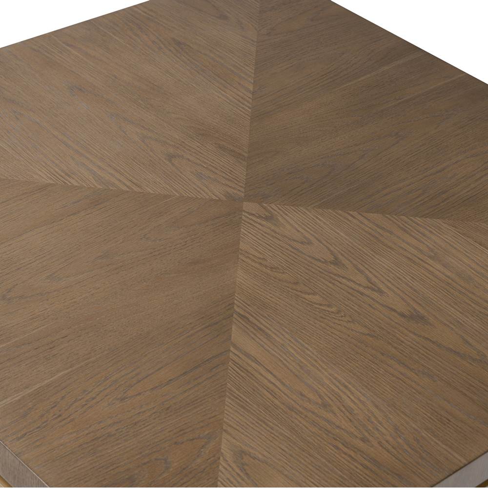 Varaluz 514TA44A Mushroom Oak,Mappa Burl Mckinney Coffee Table - Mushroom Oak/mappa Burl Image 4