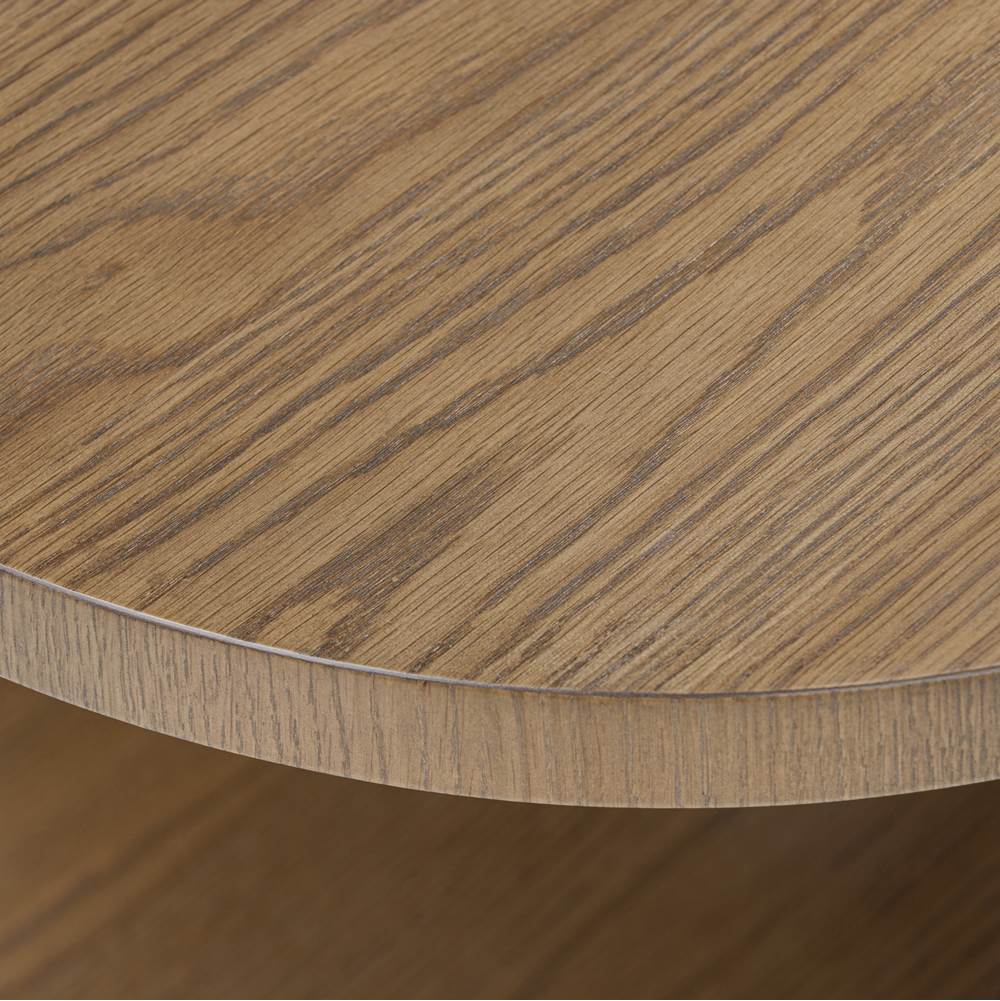 Varaluz 514TE20A Mushroom Oak,Mappa Burl Mckinney Side Table - Mushroom Oak/mappa Burl Image 4