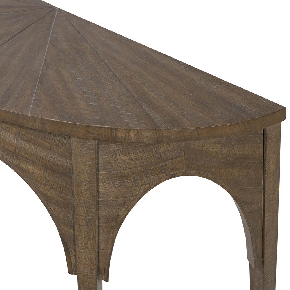 Varaluz 516TA52A Aged Barrel Nob Hill Console Table - Aged Barrel Image 6