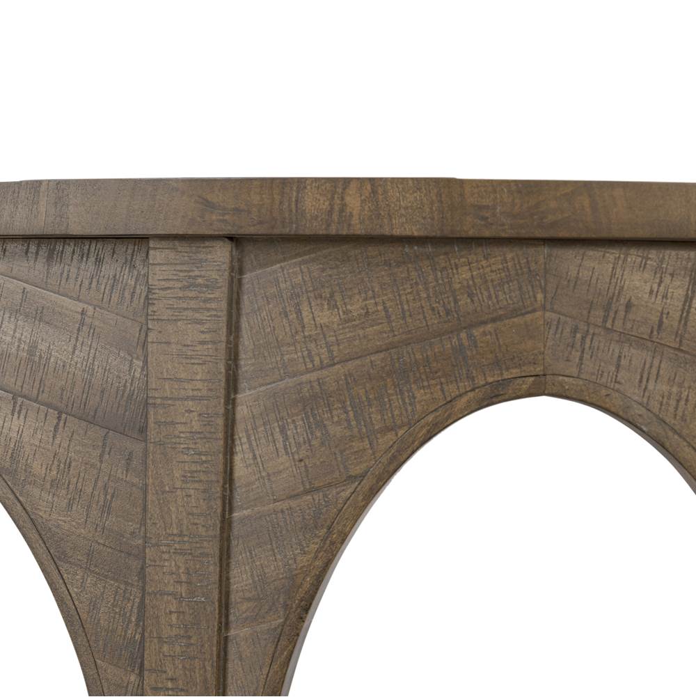 Varaluz 516TA52A Aged Barrel Nob Hill Console Table - Aged Barrel Image 2