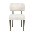 Varaluz 517CH21A Dark Brown Oak,Ecru Terra Dining Chair (set Of 2) - Dark Brown Oak/ecru Image 1