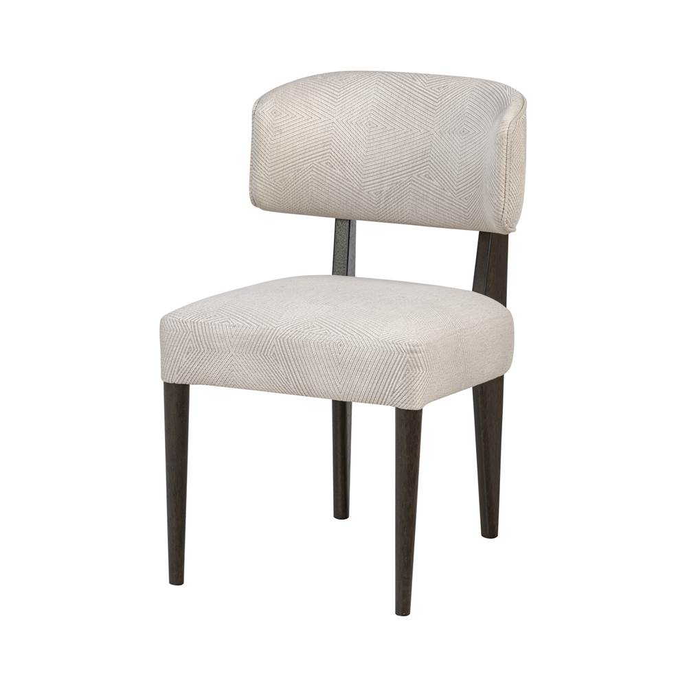 Varaluz Terra Dining Chair (set Of 2) - Dark Brown Oak/ecru