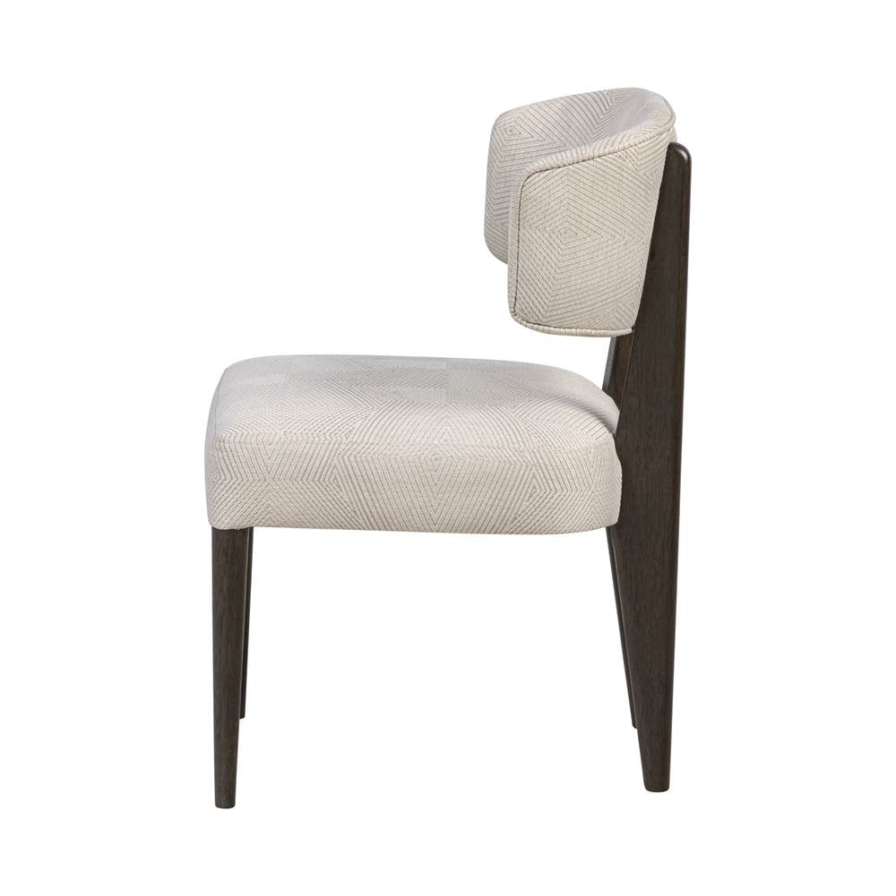 Varaluz 517CH21A Dark Brown Oak,Ecru Terra Dining Chair (set Of 2) - Dark Brown Oak/ecru Image 9
