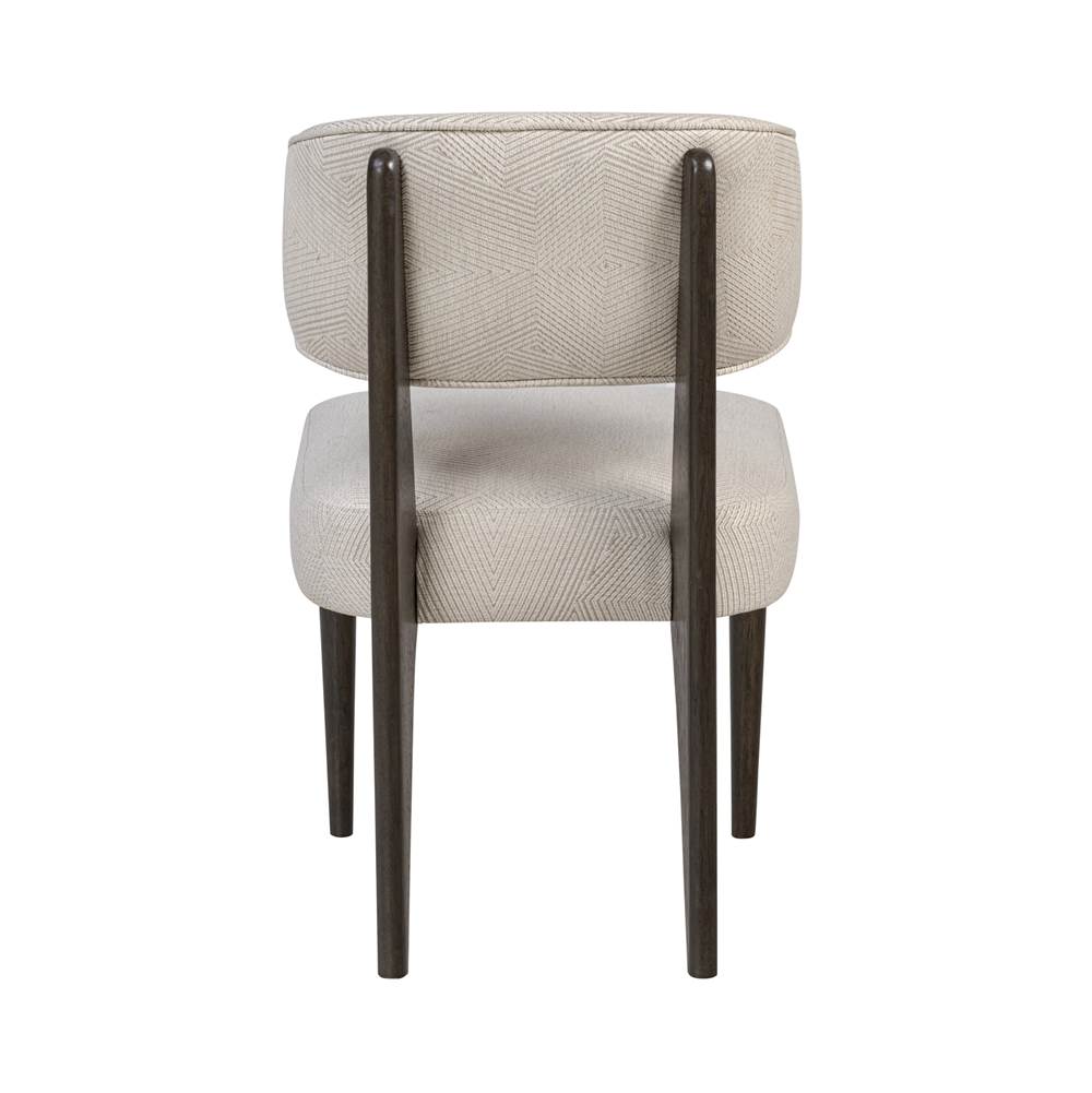 Varaluz 517CH21A Dark Brown Oak,Ecru Terra Dining Chair (set Of 2) - Dark Brown Oak/ecru Image 8
