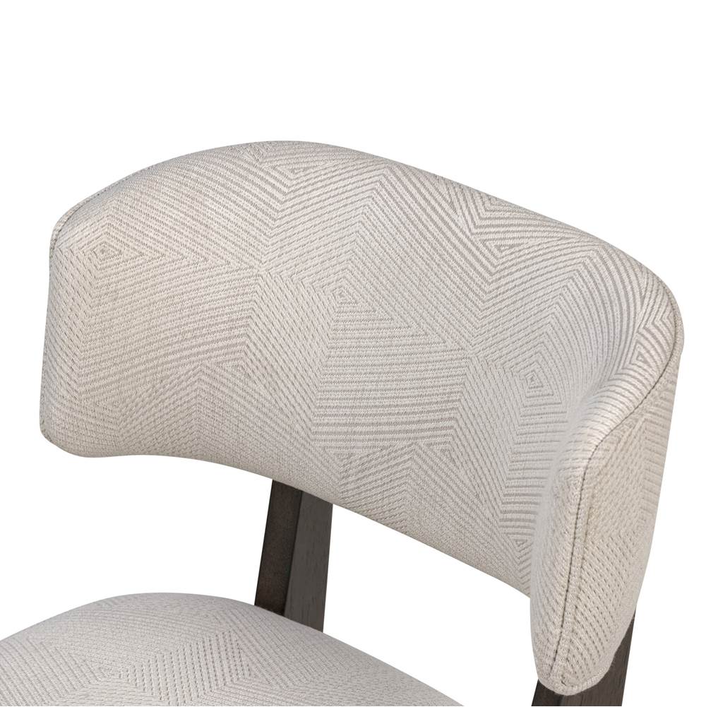 Varaluz 517CH21A Dark Brown Oak,Ecru Terra Dining Chair (set Of 2) - Dark Brown Oak/ecru Image 5