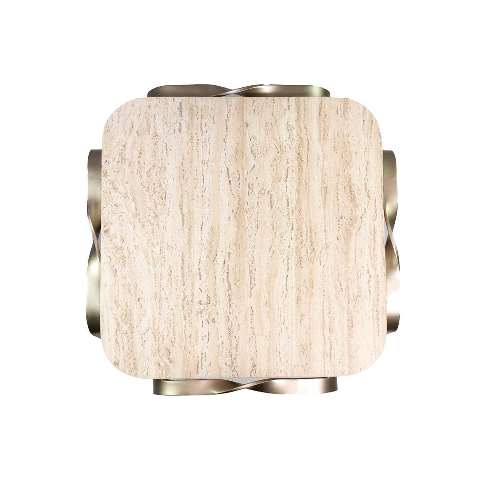 Varaluz 525TE24A Chablis Silver Devereaux Side Table - Chablis Silver Image 2