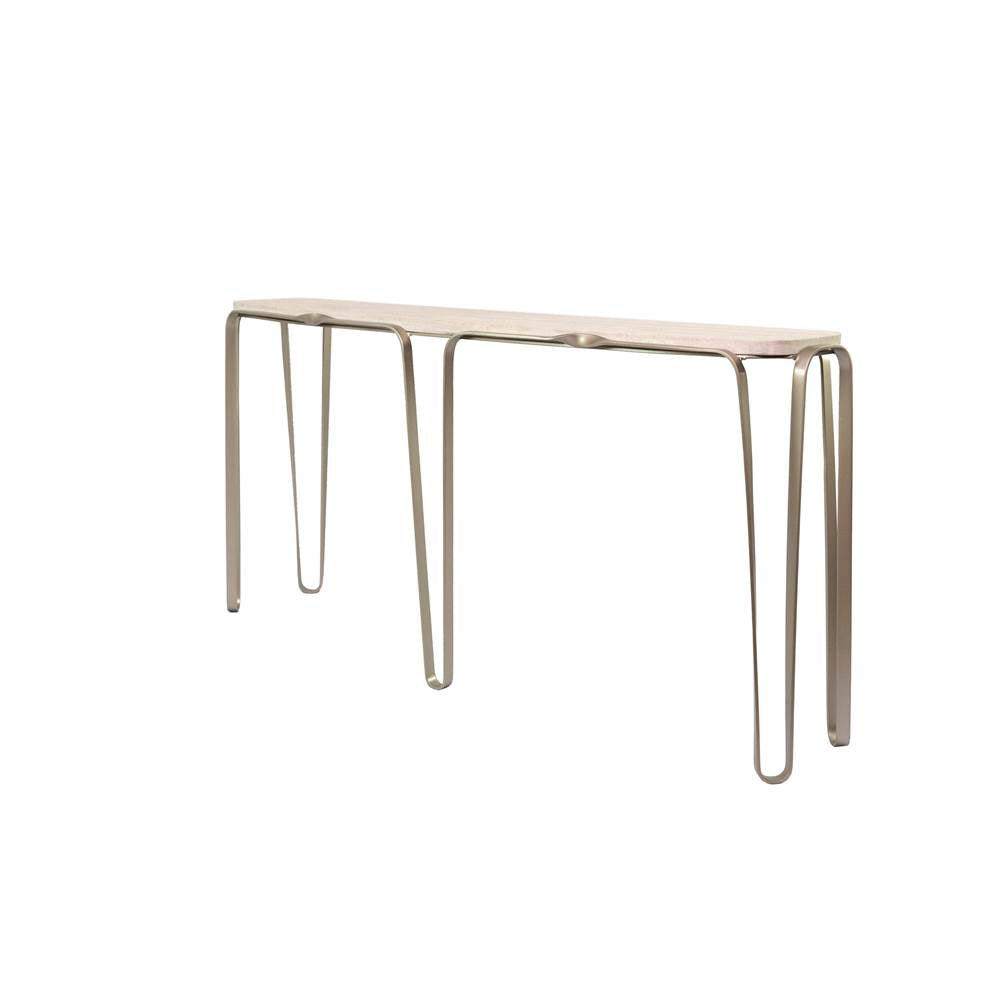 Varaluz 525TO62A Chablis Silver Devereaux Console Table - Chablis Silver Image 1