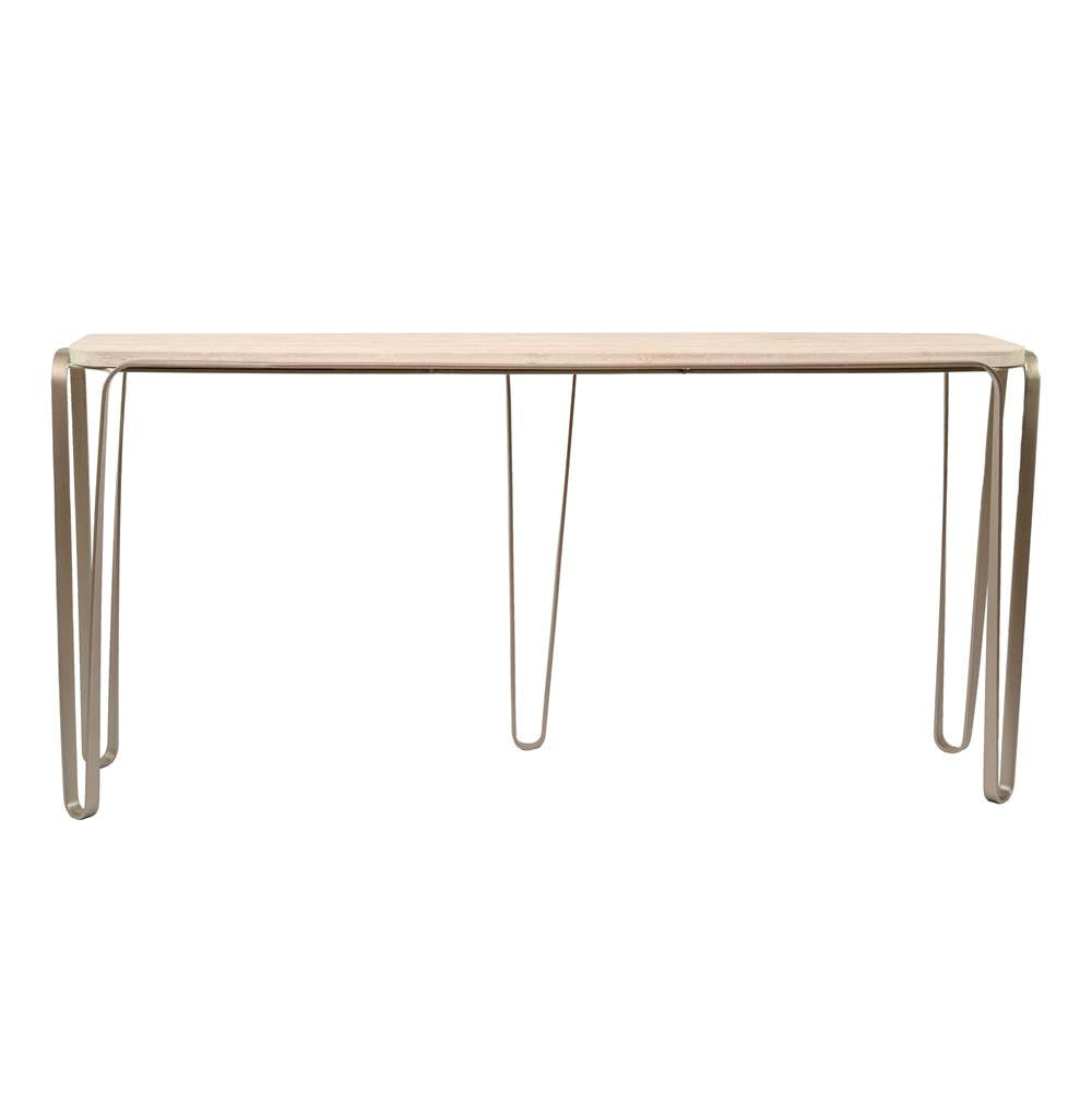 Varaluz 525TO62A Chablis Silver Devereaux Console Table - Chablis Silver Image 2
