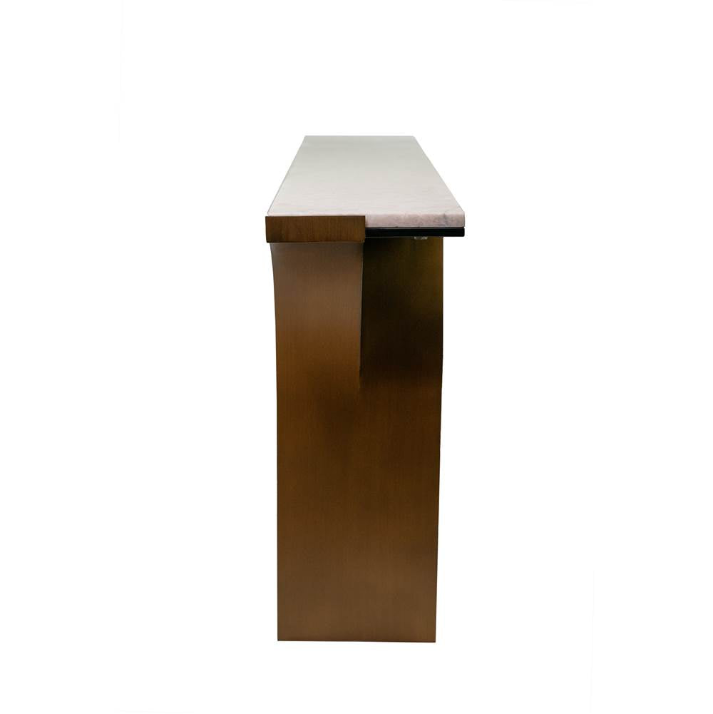 Varaluz 526TO54A Heirloom Gold,Nouveau Black Rivington Console Table - Heirloom Gold/nouveau Black Image 3