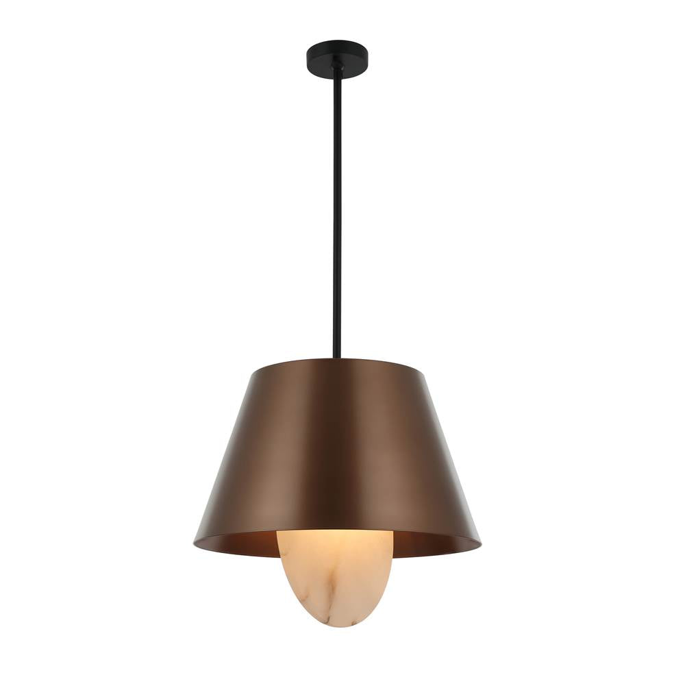Varaluz Rock On Rock On 4-lt Pendant - Brontourage/matte Black