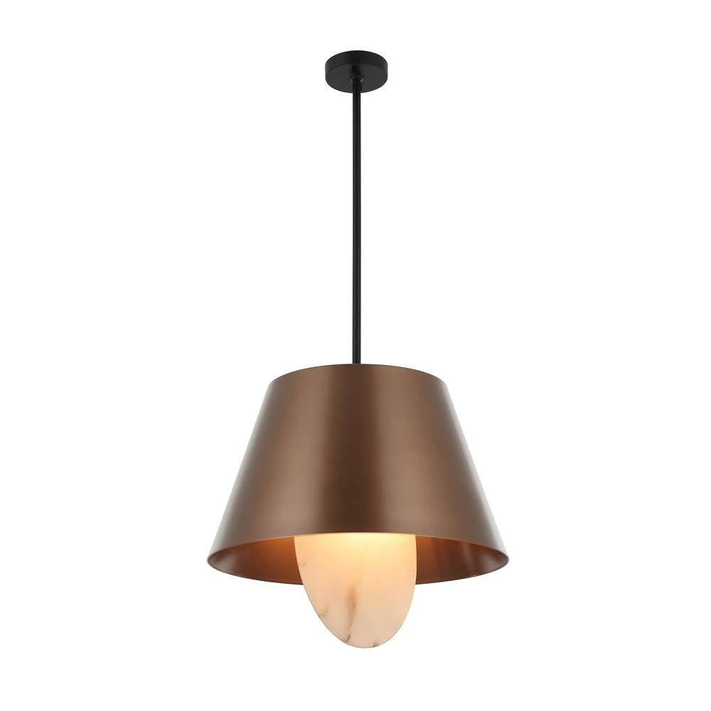 Varaluz 529P04BGMB Brontourage,Matte Black Rock On 4-lt Pendant - Brontourage/matte Black Image 6