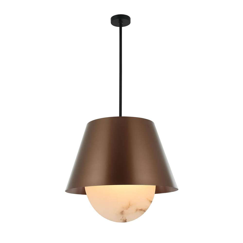 Varaluz Rock On Rock On 6-lt Pendant - Brontourage/matte Black