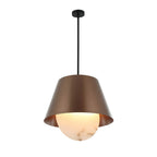 Varaluz 529P06BGMB Brontourage,Matte Black Rock On 6-lt Pendant - Brontourage/matte Black Image 6