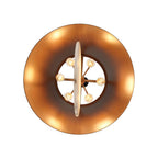 Varaluz 529P06BGMB Brontourage,Matte Black Rock On 6-lt Pendant - Brontourage/matte Black Image 4