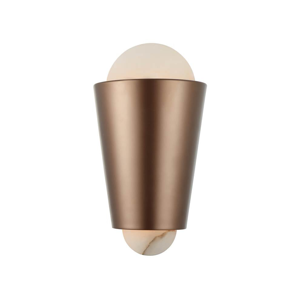 Varaluz 529W02BGMB Brontourage,Matte Black Rock On 2-lt Sconce - Brontourage/matte Black Image 1