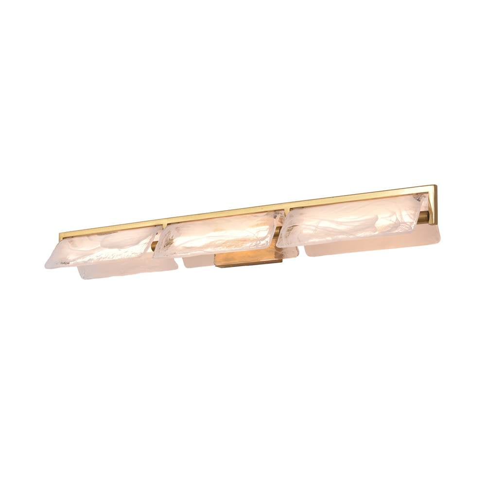 Varaluz 531B03SB Satin Brass Mingle 3-lt Bath - Satin Brass Image 6