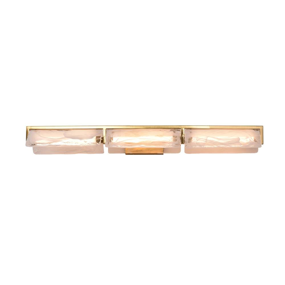 Varaluz 531B03SB Satin Brass Mingle 3-lt Bath - Satin Brass Image 4