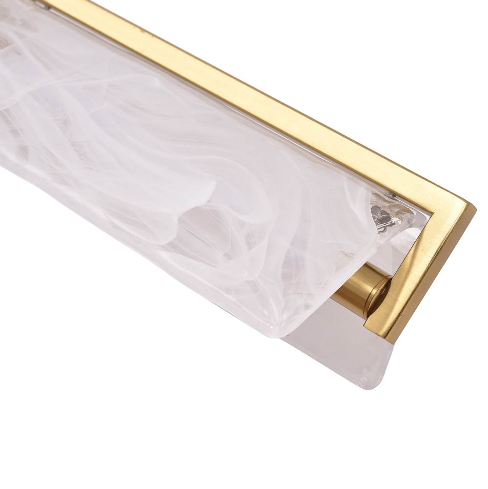 Varaluz 531B03SB Satin Brass Mingle 3-lt Bath - Satin Brass Image 2
