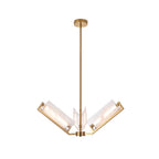 Varaluz Mingle 3-lt Chandelier - Satin Brass