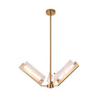 Varaluz 531C03SB Satin Brass Mingle 3-lt Chandelier - Satin Brass Image 5