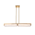 Varaluz 531N02SB Satin Brass Mingle 2-lt Medium Linear - Satin Brass Image 7