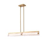 Varaluz 531N02SB Satin Brass Mingle 2-lt Medium Linear - Satin Brass Image 6