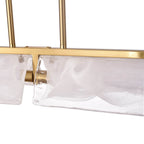 Varaluz 531N02SB Satin Brass Mingle 2-lt Medium Linear - Satin Brass Image 4