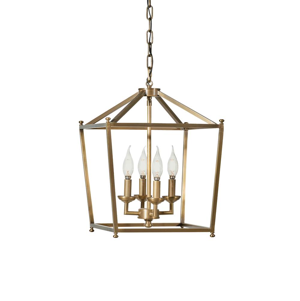 Varaluz Gridlock 4-lt Pendant - Antique Bronze
