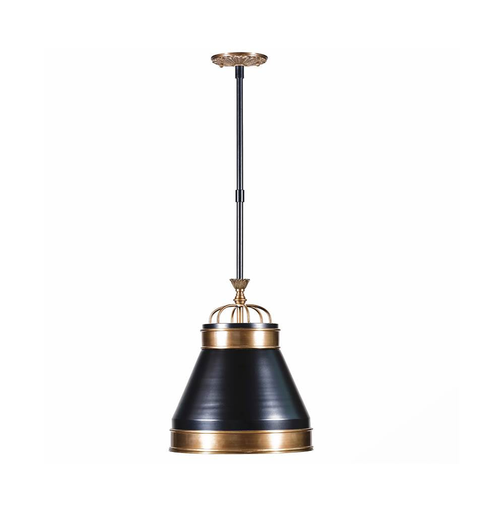 Varaluz Savarin 1-lt Small Pendant - Heritage Black/heritage Bronze