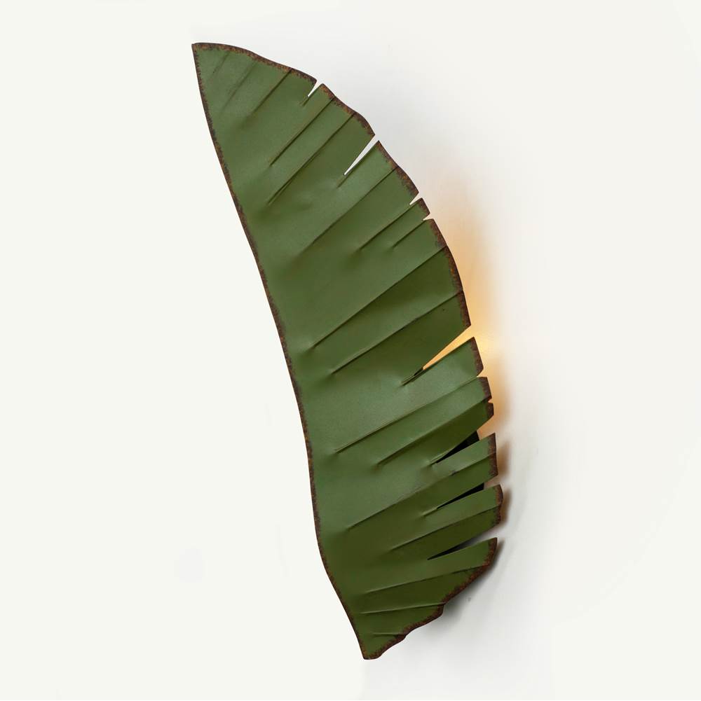 Varaluz 901K03 Banana Leaf Banana Leaf 3-lt Tall Sconce Image 1