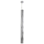 Varaluz AC1072 Chrome Chroman Empire 5-lt Tall Cylinder Pendant - Chrome Image 1