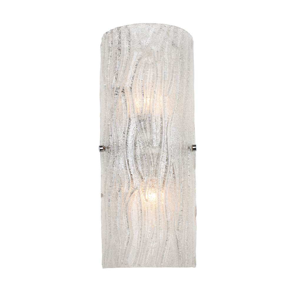 Varaluz AC1102 Chrome Brilliance 2-lt Sconce - Chrome Image 1