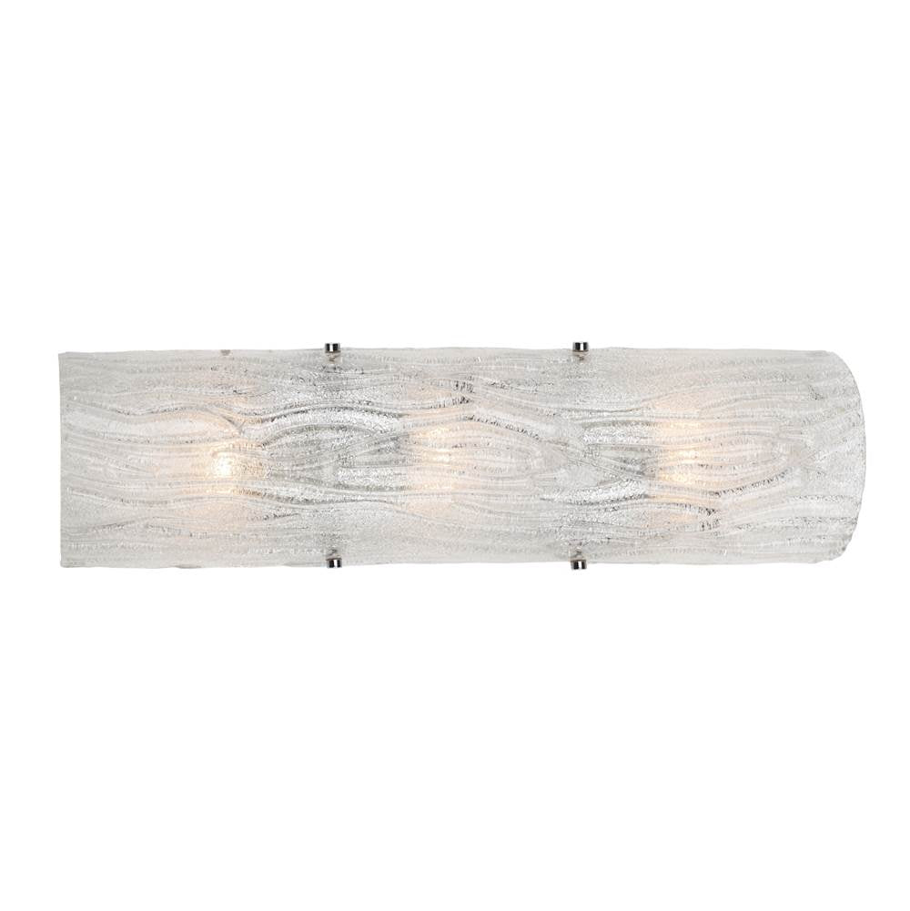 Varaluz AC1105 Chrome Brilliance 3-lt Sconce Fixture - Chrome Image 1