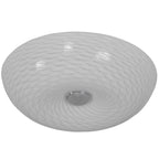 Varaluz Swirled 2-lt Small Flush Mount - French Feather