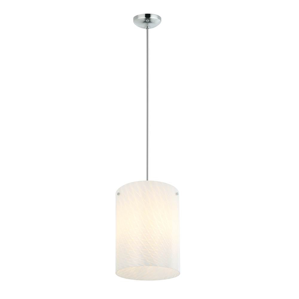 Varaluz AC1693 Chrome Swirled 3-lt Pendant - Chrome Image 2