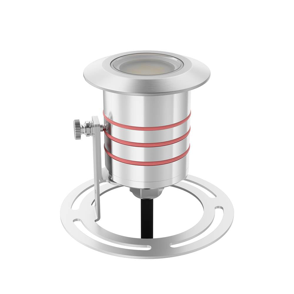 WAC Lighting Two Thousand Thirty One Smart Color Changing Led Landscape Underwater Light Stainless Steel